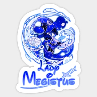 Genshin Impact Mona- Lady Megistus Sticker